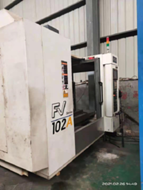 厂家处理二手台湾永进FV102A立式加工中心