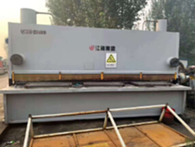 出售二手江海QC11K-20x4000數(shù)控液壓閘式剪板機(jī)二手剪板機(jī)