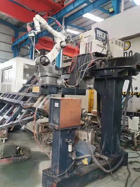 出售松下工業焊接機器人帶自動化線