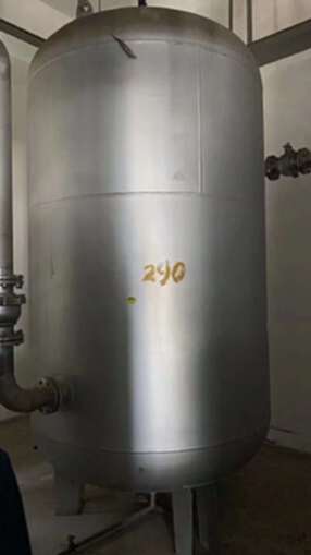 出售10公斤压力上海申江不锈钢储气罐3立方