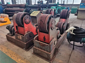 出售自调式滚轮架二手焊接滚轮架40吨焊接转台
