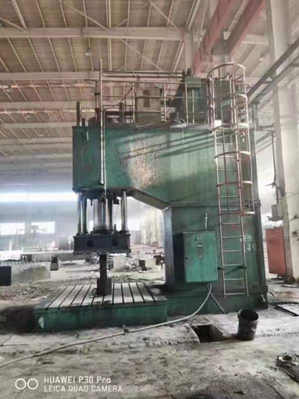 Sell 500 tons single arm straightening oil press