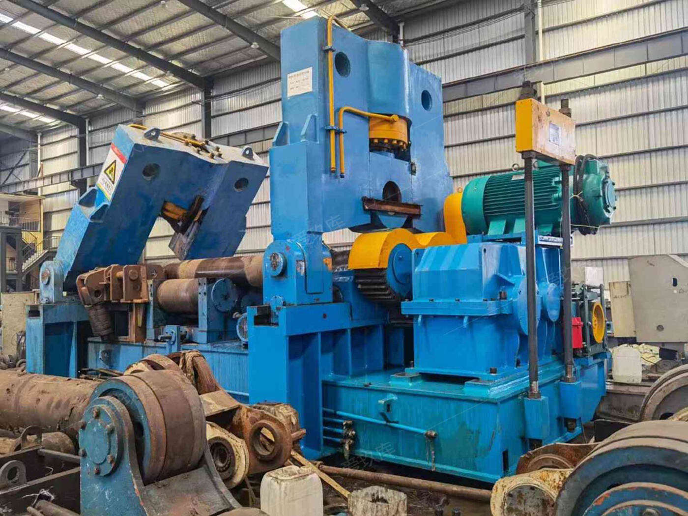 Jiangsu zhongwei 70*3200 hydraulic upper roll universal bending machine