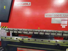 出售100吨3.2米电液伺服折弯机6+1轴1台
