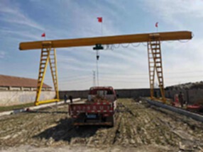 出售二手华汇MH32吨跨度17米上包下花地行32吨跨度17.5米车间单梁行吊