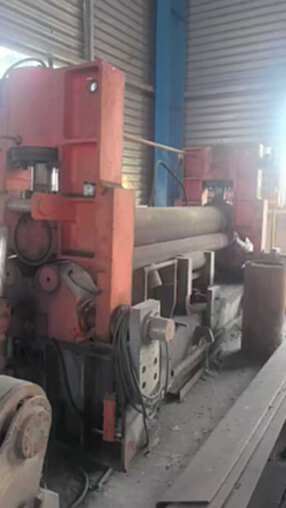 出售二手20×2500液压上辊万能卷板机