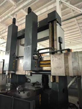 For sale: Qingdao Yongli 3.4-meter CNC vertical lathe, Kaindi system