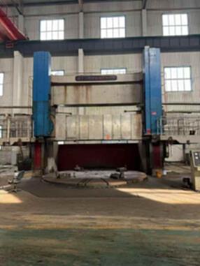 We are selling a 6.3-meter CNC vertical lathe with a 5.7-meter chuck and a height of 4 meters from Qi Er