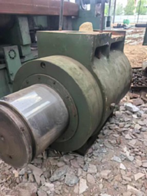 出售一台二手鄂重120×3200卷板机，济南提货