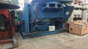 出售一台二手承重63吨焊接变位机，唐山开元产