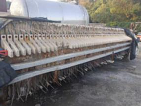 出售18年100平方防腐压滤机