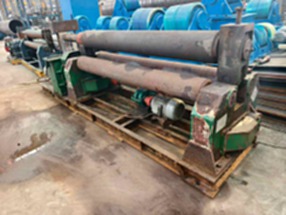 出售一台二手宏通地质20×2200卷板机，设备接电可用