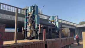 出售一台二手30×2500上辊卷板机，泰安华鲁锻压产