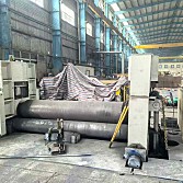 昊垣40×3500液压上辊卷板机，北京提货机床设备-卷板机