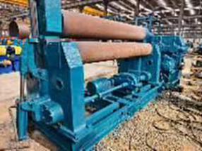 鄂重产二手30×2500机械卷板机，出租出售