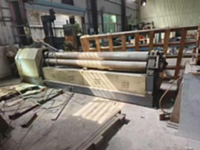 出售二手广东力丰8X3100卷板机