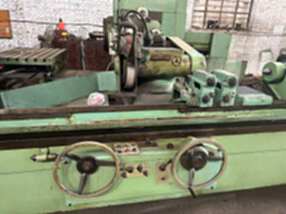 For sale Shanghai M1450* 3m cylindrical grinding machine, 80% new, with full patterns on the guide rails