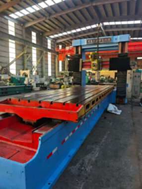 For sale: Qingdao Yongli 2*6m gantry moving beam milling machine