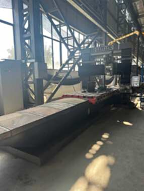 出售青岛永立21年1.6*4米龙门铣，两个铣头