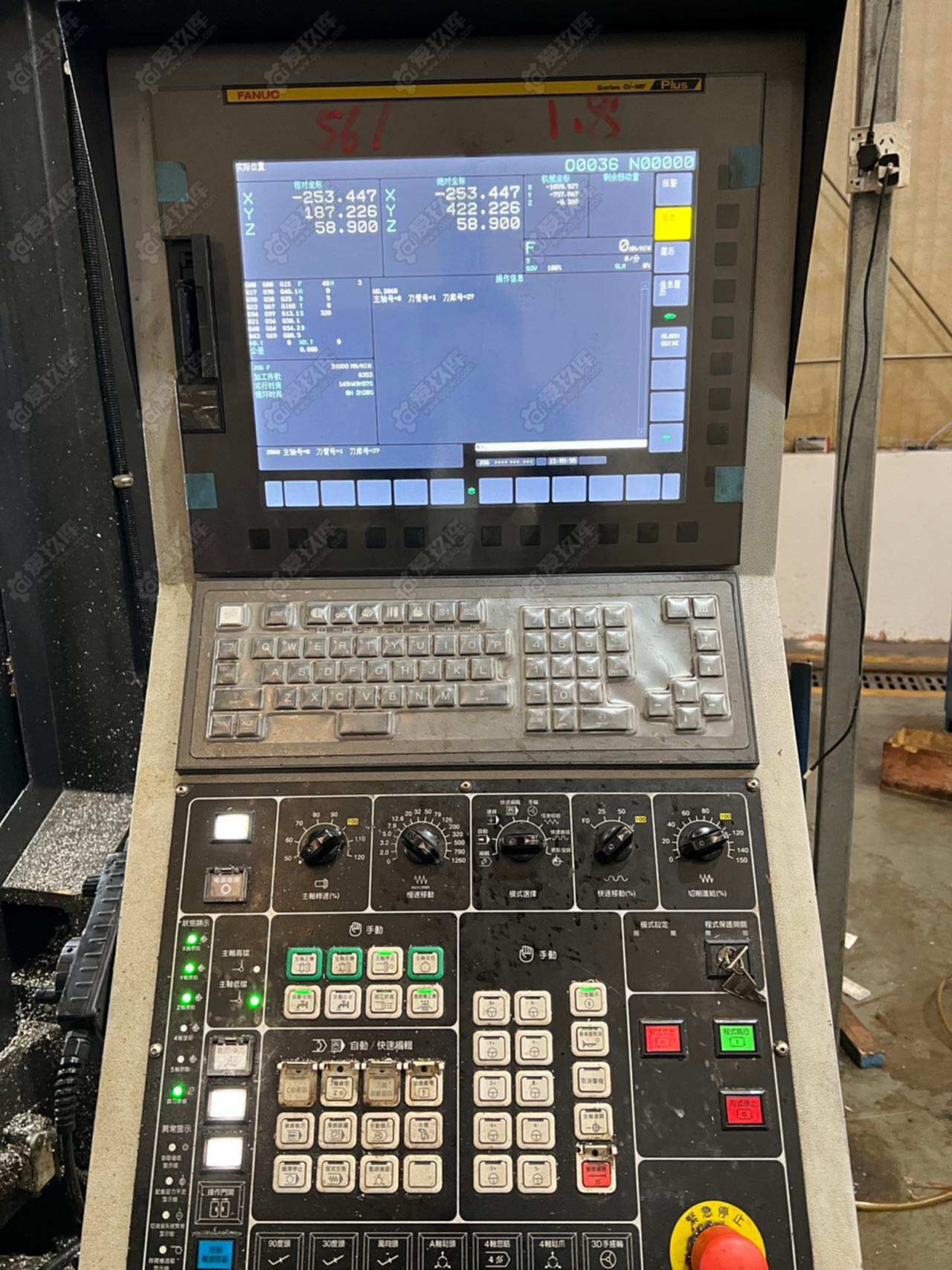 二手龙门加工中心