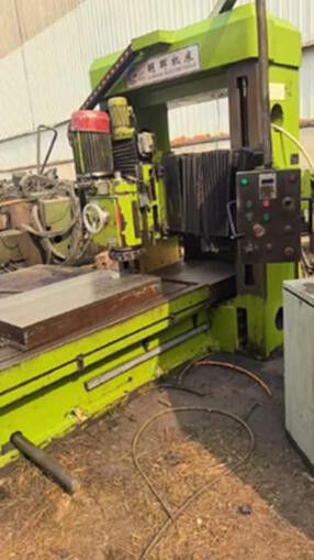 出售明晖1×1.8米龙门铣，带600×1米吸盘