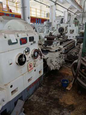 出售上海82年61100×5米重型车床，四川在位