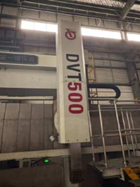 在位出售齐重数控DVT500数控立车，安装及少用，加工高度2500承重40T