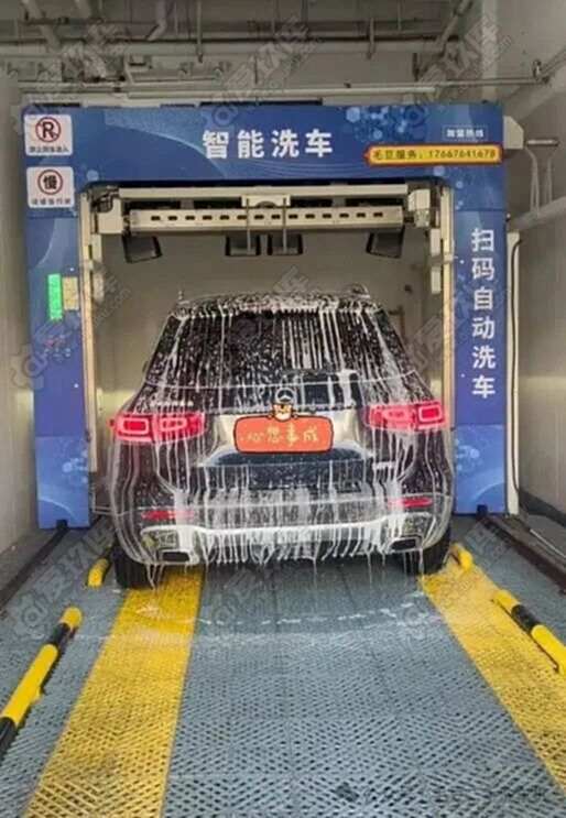 全国收售二手全自动洗车机 坐山狼A7L水洗设备