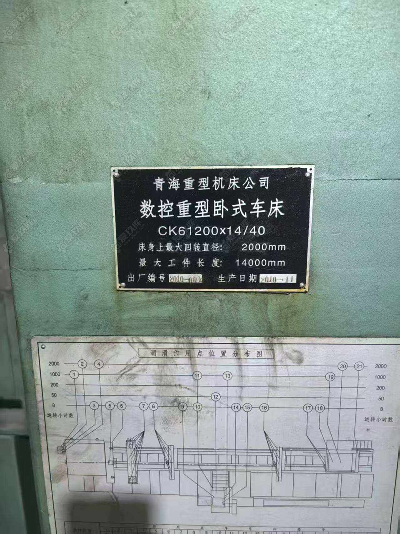青海61200数控车床
