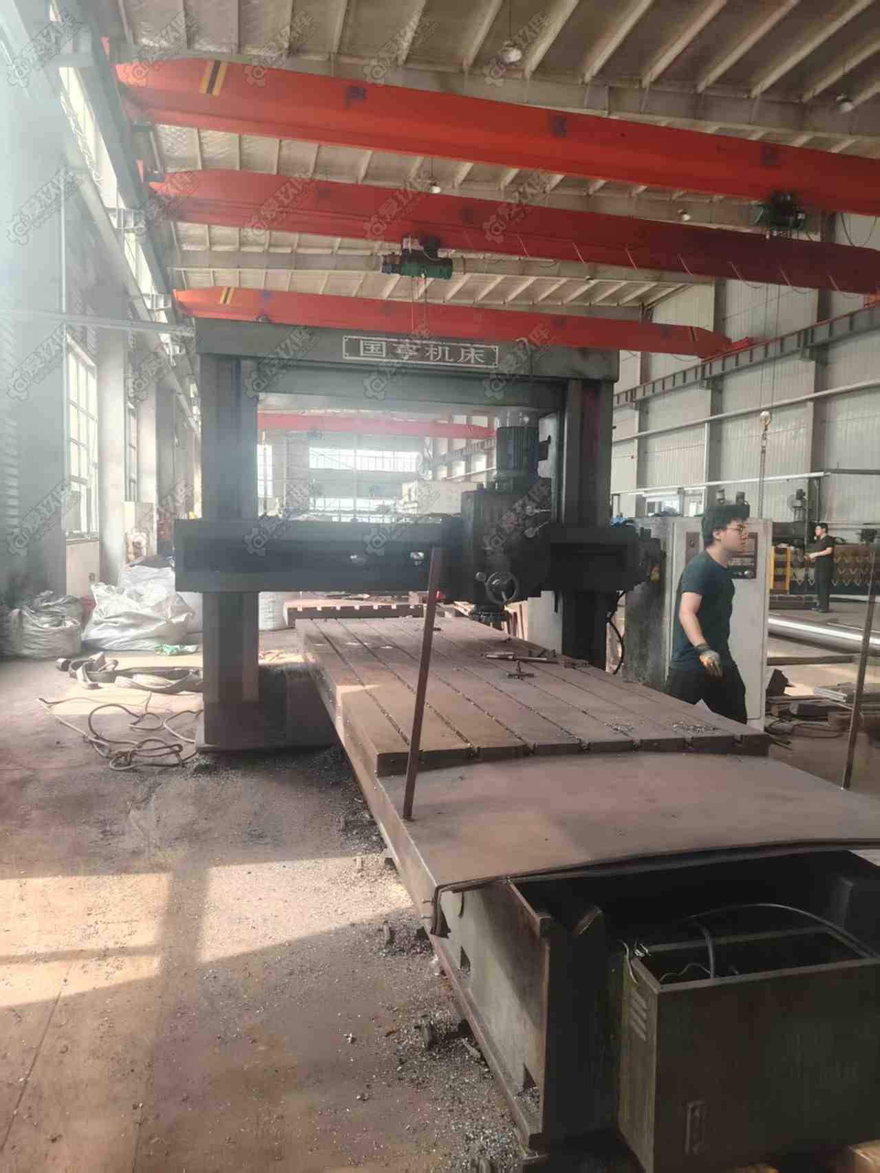 上海龙门洗X2020C龙门铣床