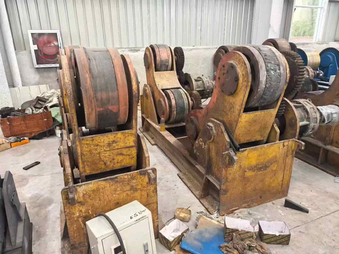 昊垣120T滚轮架