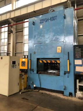 For sale a 630-ton precision press