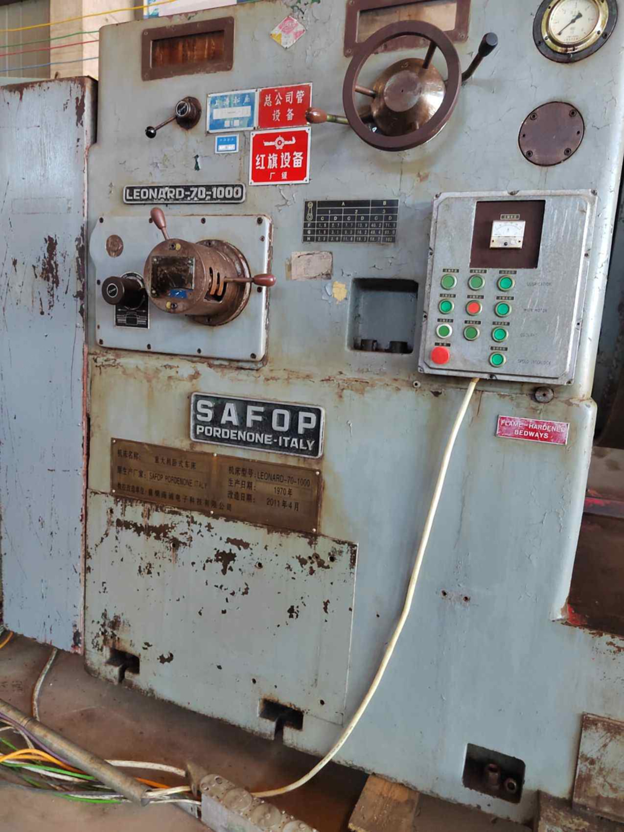 意大利SAFOP LEONARD-70-1000重SAFOP LEONARD-70-1000 卧车