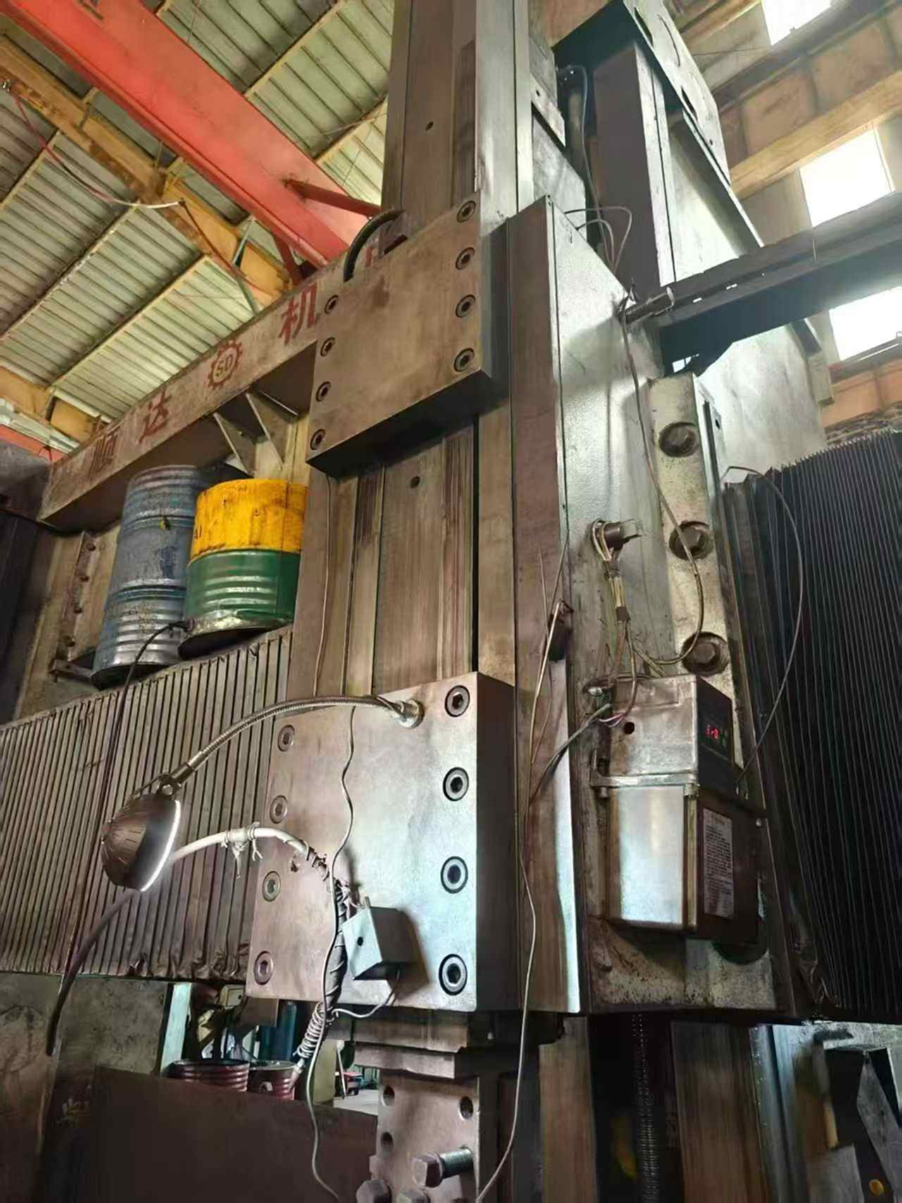 大连顺达4米数控 立车