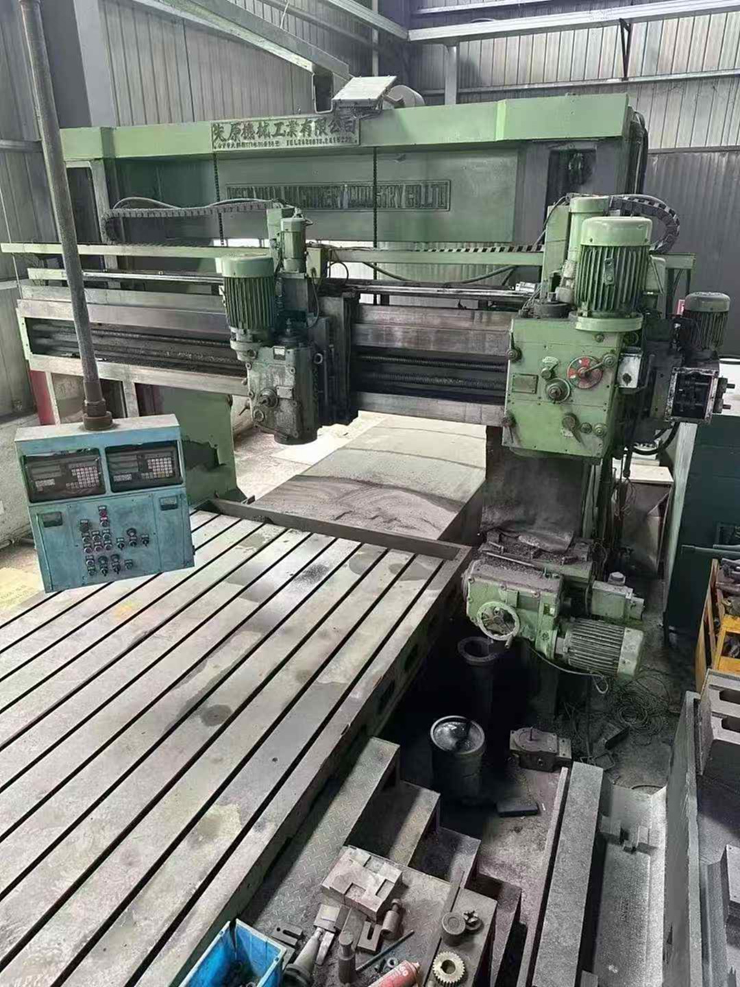 先原4027龙门铣床