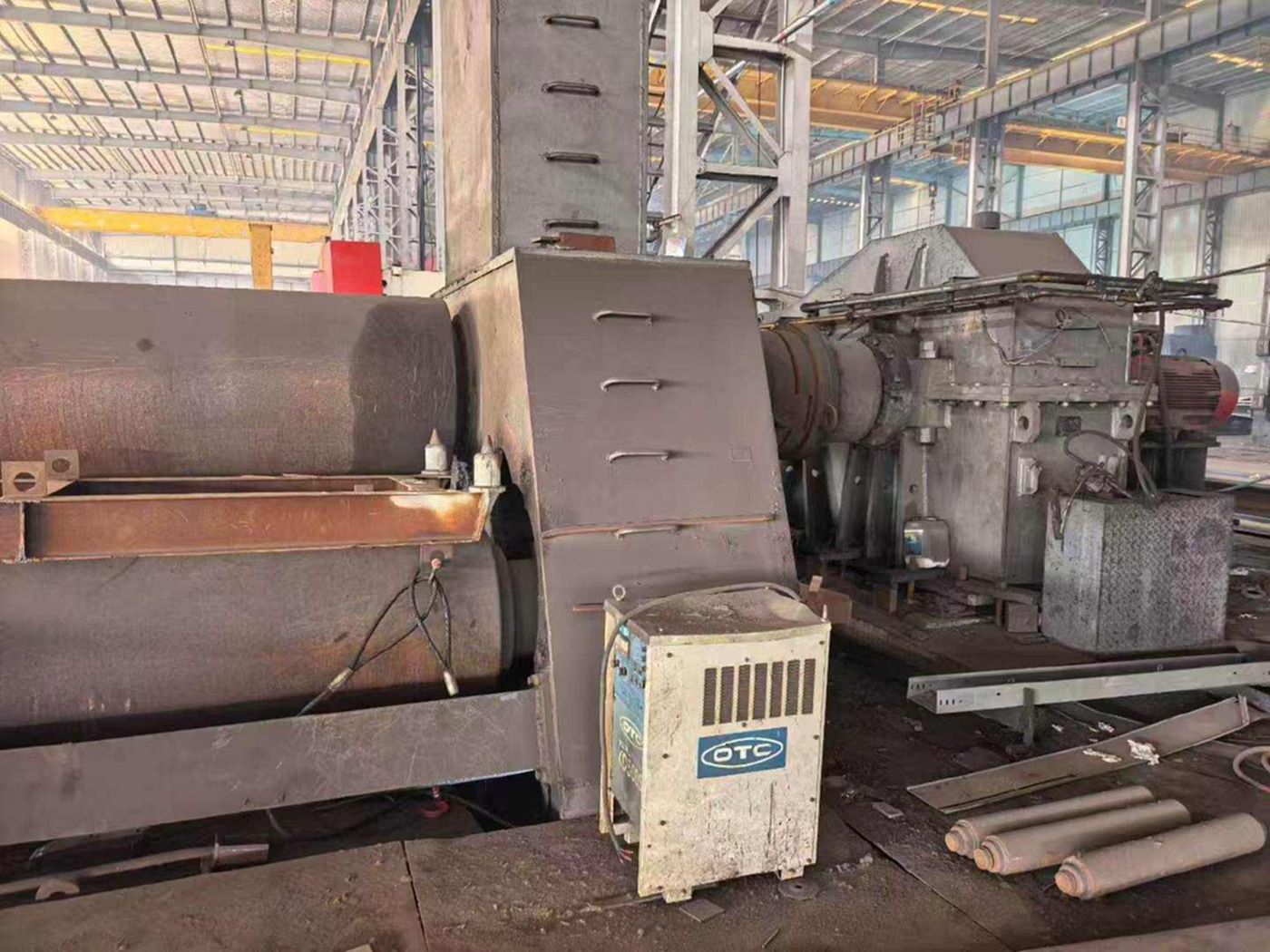 昊垣100×3米四辊卷板机其他机床设备