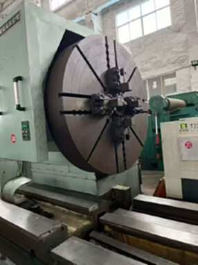For sale second-hand Qingzhong 61200* 8-meter CNC lathes!