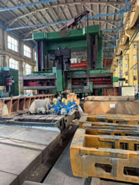 For sale: Russian 12-meter gantry milling machine with a door width of 4250mm
