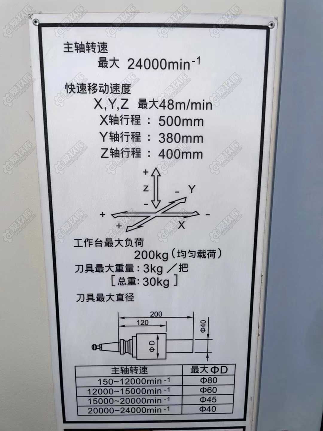 二手加工中心