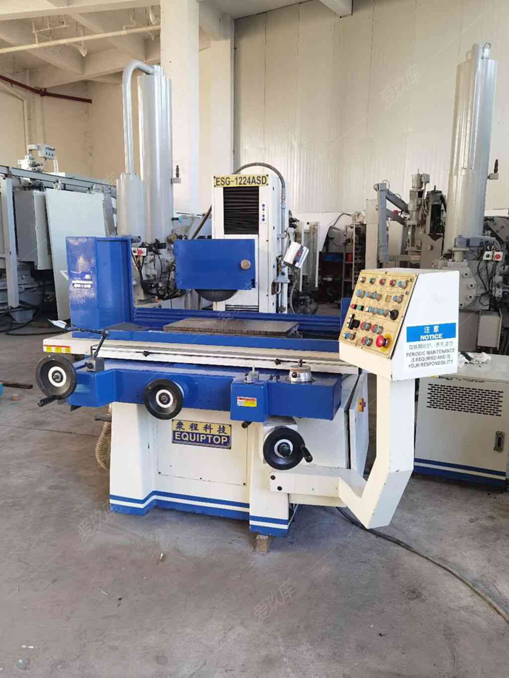 Taiwan zhongcheng 3060 precision surface grinding machine for sale