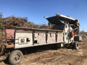 出售二手山东1400-600木材综合破碎机