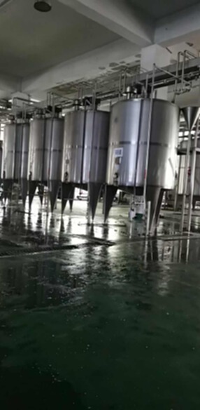 出售二手上海瑞派1-10t乳品厂设备调配罐发酵罐