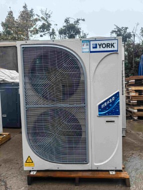 出售二手约克YVAG012中央空调变频家用户式风冷热泵