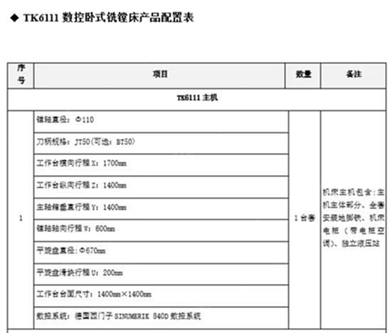 二手臥式鏜床