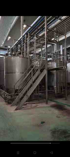 出售二手保温罐发酵罐多种规格方乳品厂设备