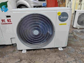 出售二手美的3匹美的冷暖变频风管机中央空调中央空调