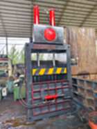 出售二手华林液压160吨液压打包机