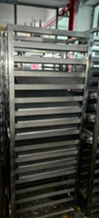 出售二手商用不锈钢货架