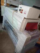 出售二手寇邦450封切机配4522热缩炉自动化设备