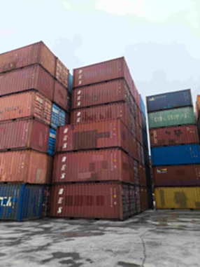 出售二手中集40集装箱